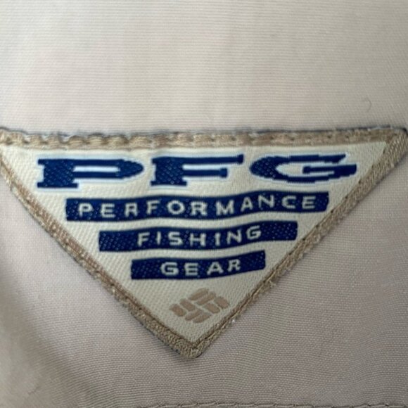 COLUMBIA PFG Fishing Short Sleeve Button Up Shirt with Pockets Mens Size XL - Picture 7 of 8